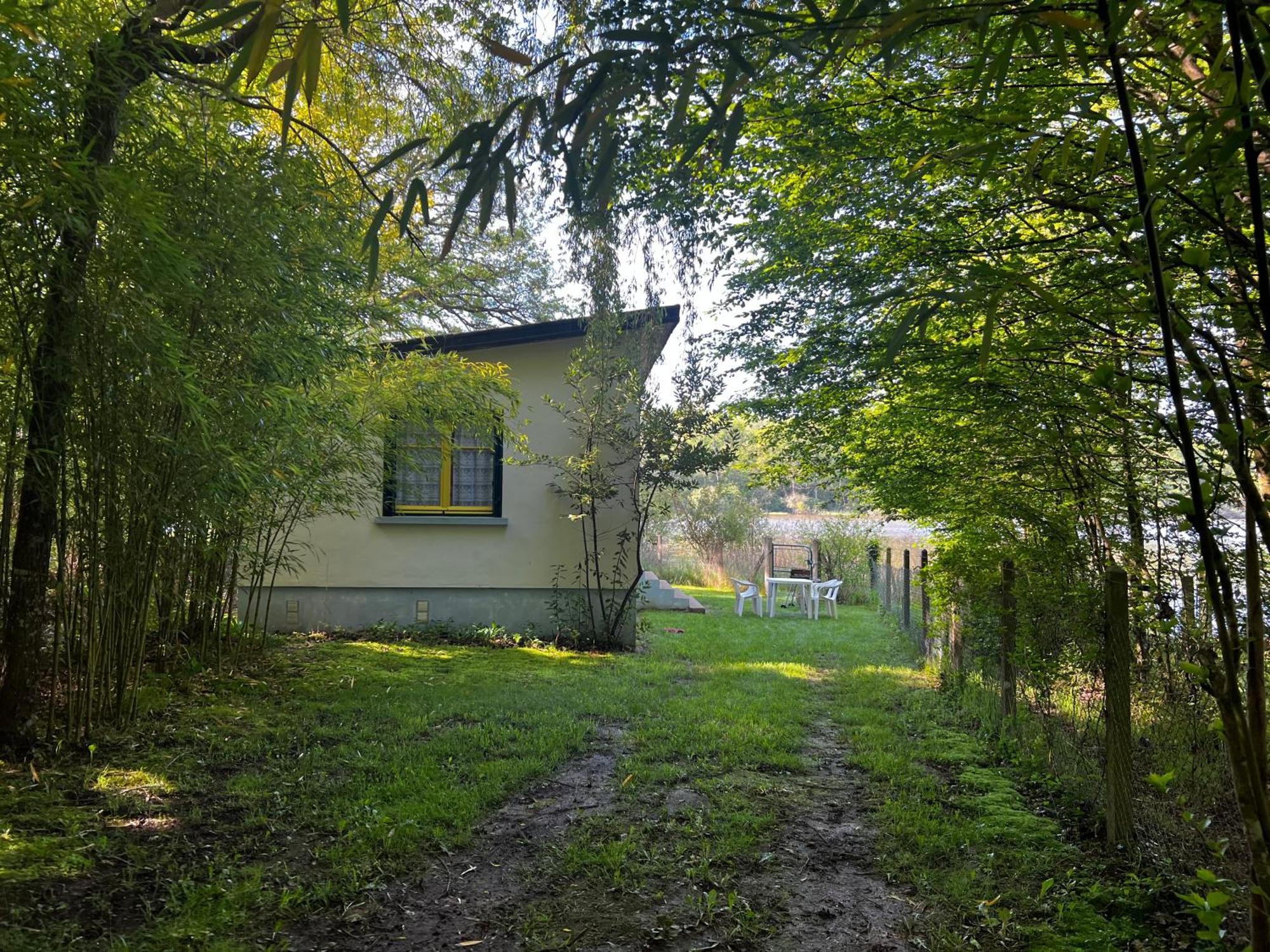 Chalet Au Bord De L'Etang 4 Pers Les Boulmiers Exteriör bild